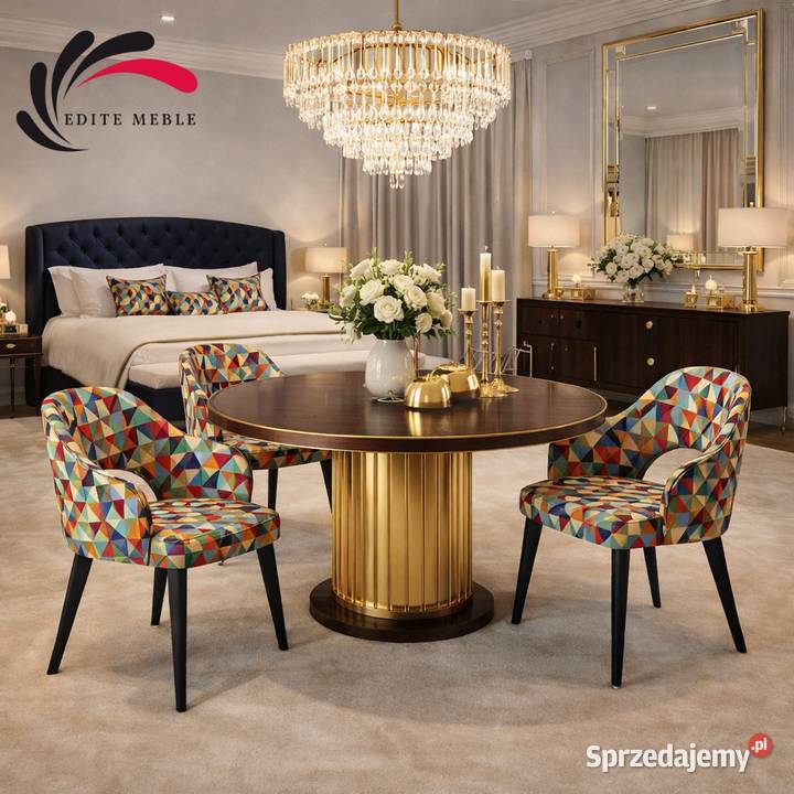 Krzesło Tapicerowane Premium KL8 Peru Edite Krzesła Wrocław