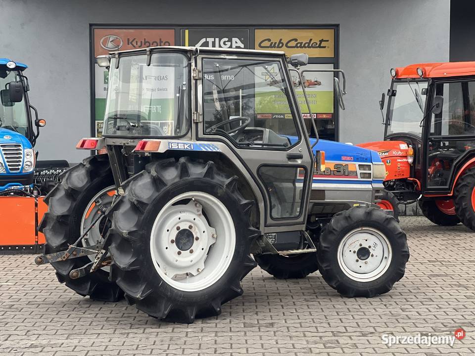 Traktor japoński ISEKI GEAS 31 kabina klima 31 Iseki Ciągniki łódzkie Kobiele Wielkie
