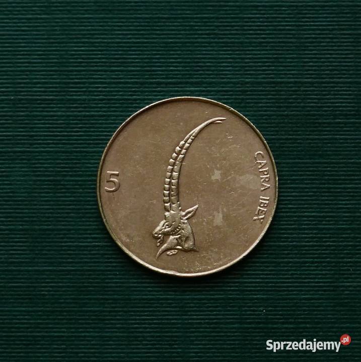 SŁOWENIA 5 tolarów 2000r Gliwice