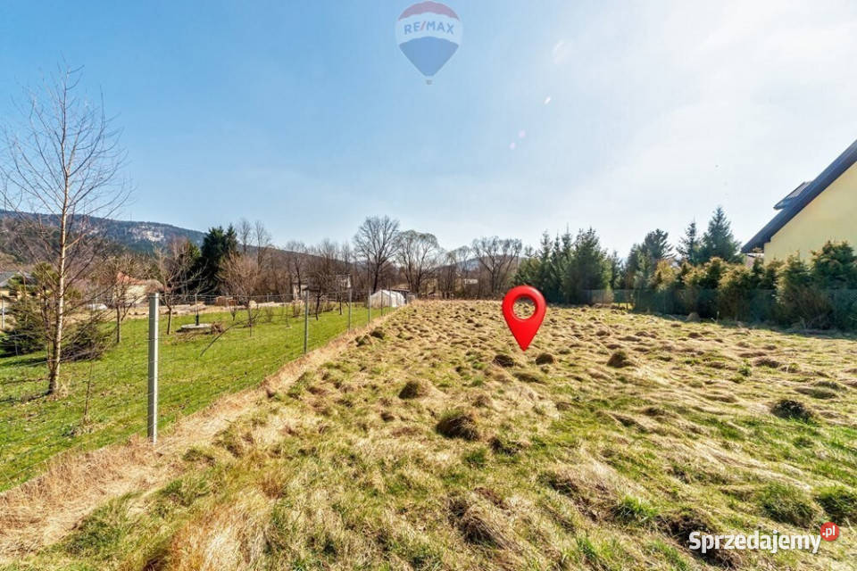 Działka budowlana w górach Grunty i działki Jeleśnia