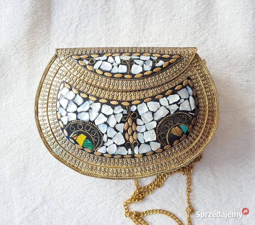 Nowa torebka orientalna boho bohemian kopertówka Dla kobiet