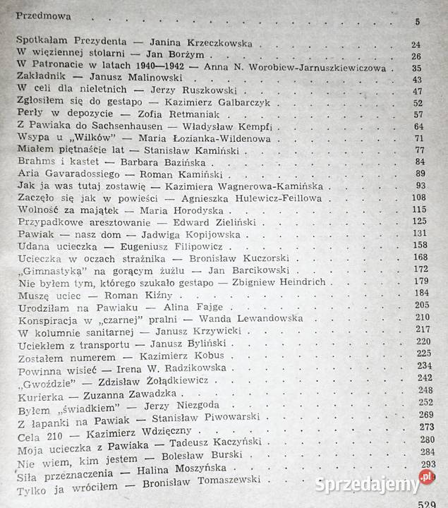 Pawiak był etapem Wspomnienia z lat 19391944 R Chełm