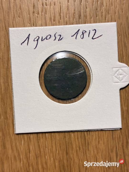 Moneta 1 grosz 1812