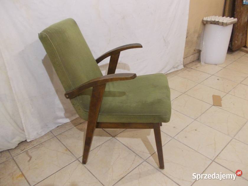 Stary fotel PRL vintage pro Puchała lata 70 Dom i Ogród Bielsko-Biała