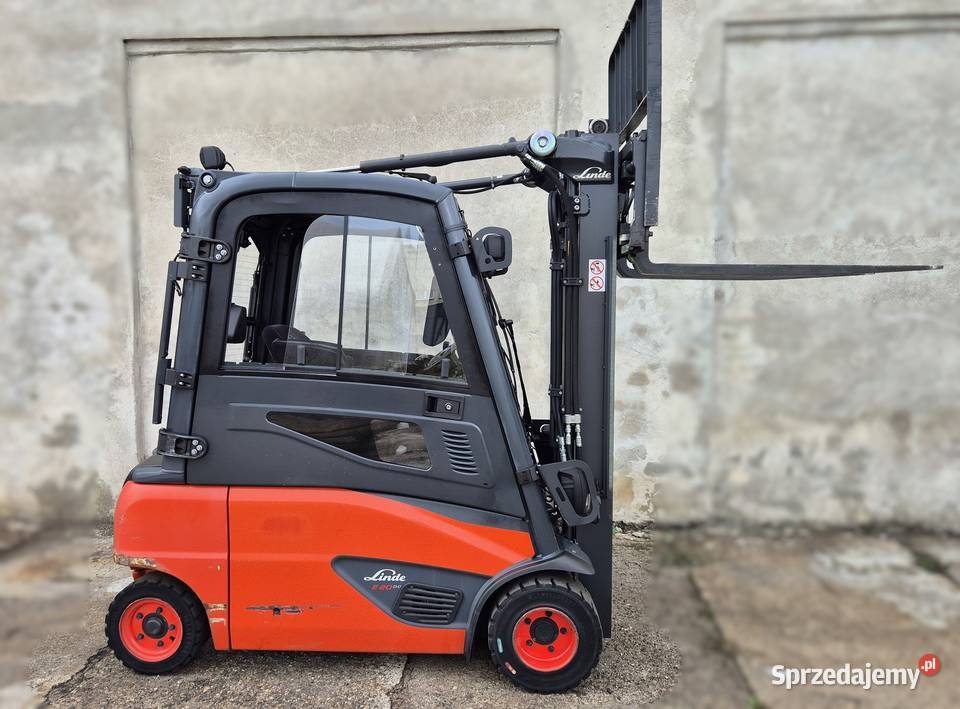 Linde E20 wolny skok KABINA wózek widłowy Rybnik