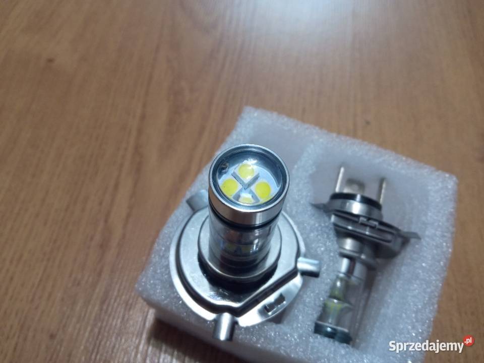 H4 LED nowe komplet 6000k żarówki samochodowe Świdnik