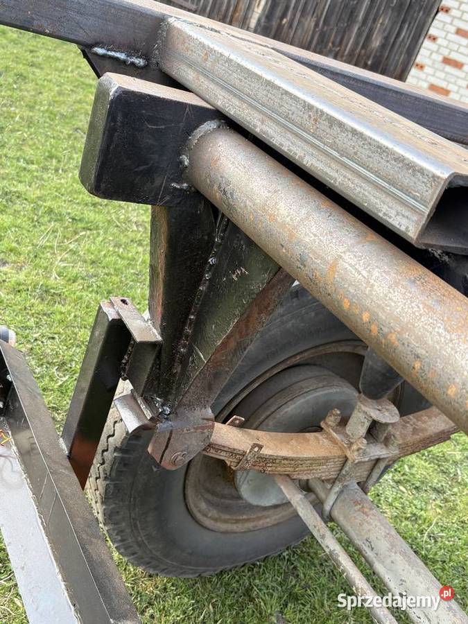 Przyczepa d4647 wywrot Poddębice