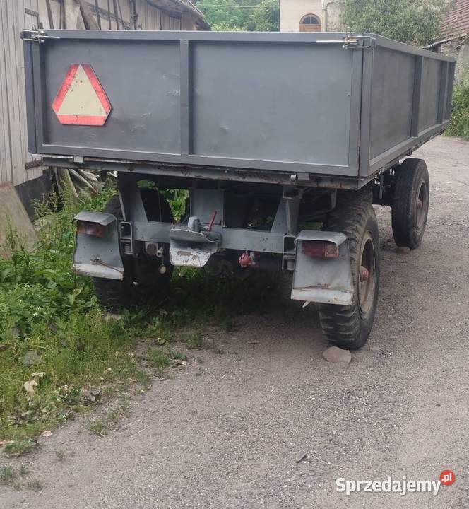 przyczepa wywrot 2 strony 6 ton Marczów