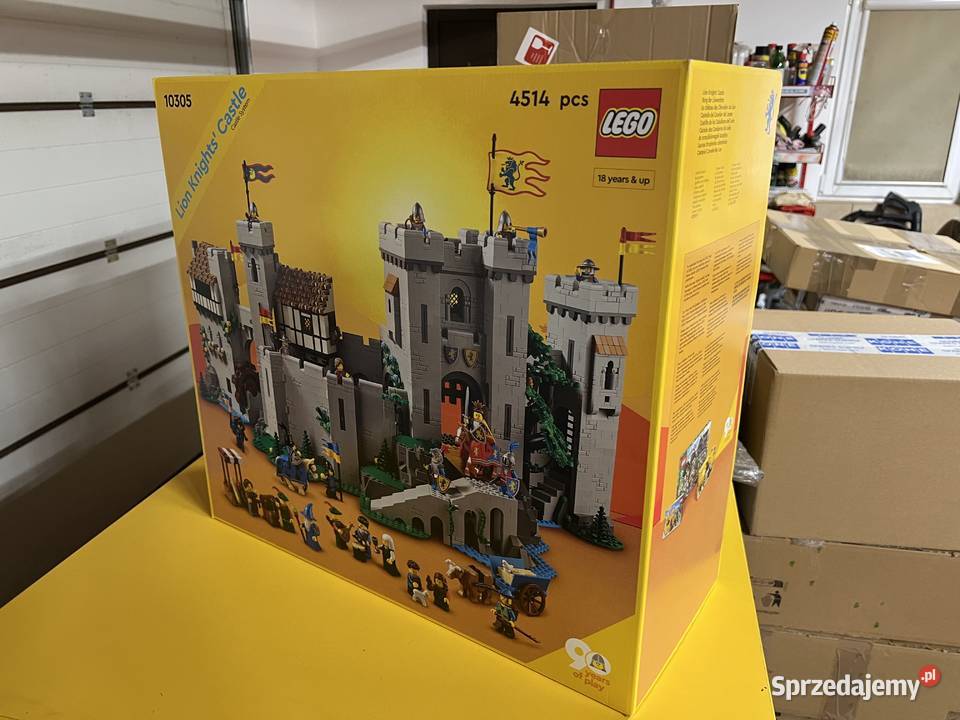 LEGO Zamek Rycerzy Herbu Lwa 10305 śląskie Zwardoń sprzedam