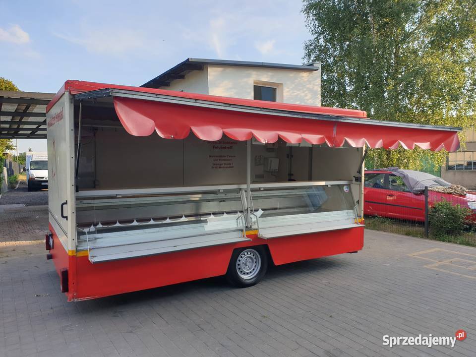 Przyczepa Gastronomiczna Autosklep food truck Gorzów Wielkopolski sprzedam