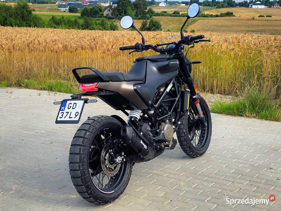 Husqvarna Svartpilen 125 Salon pierwszy Gdańsk sprzedam