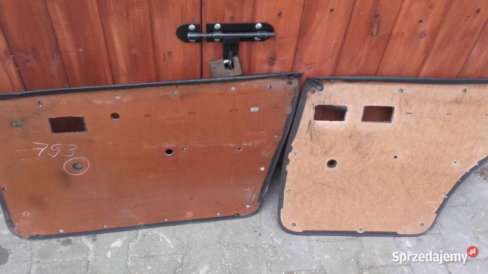 boczki drzwiowe tapicerka opel kadett GT CS Jastrzębie-Zdrój