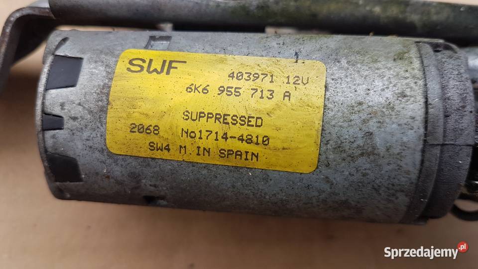 SEAT IBIZA II 6K SILNICZEK WYCIERACZKI TYŁ TYLNY Silniki wycieraczek Skarżysko-Kamienna sprzedam