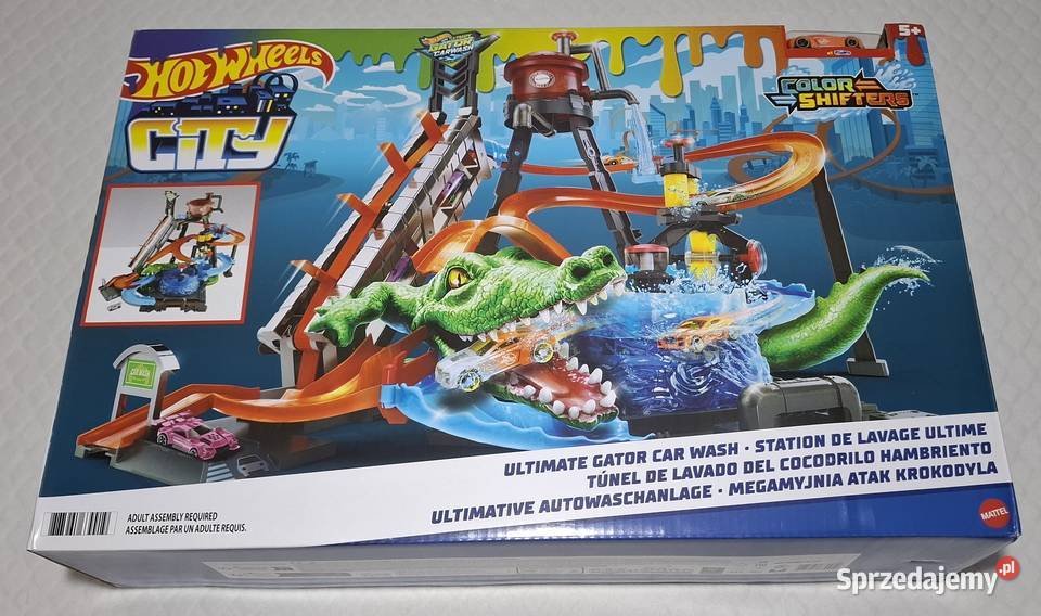 Hot Wheels City Myjnia samochodowa Atak Samochody i pojazdy Czeladź