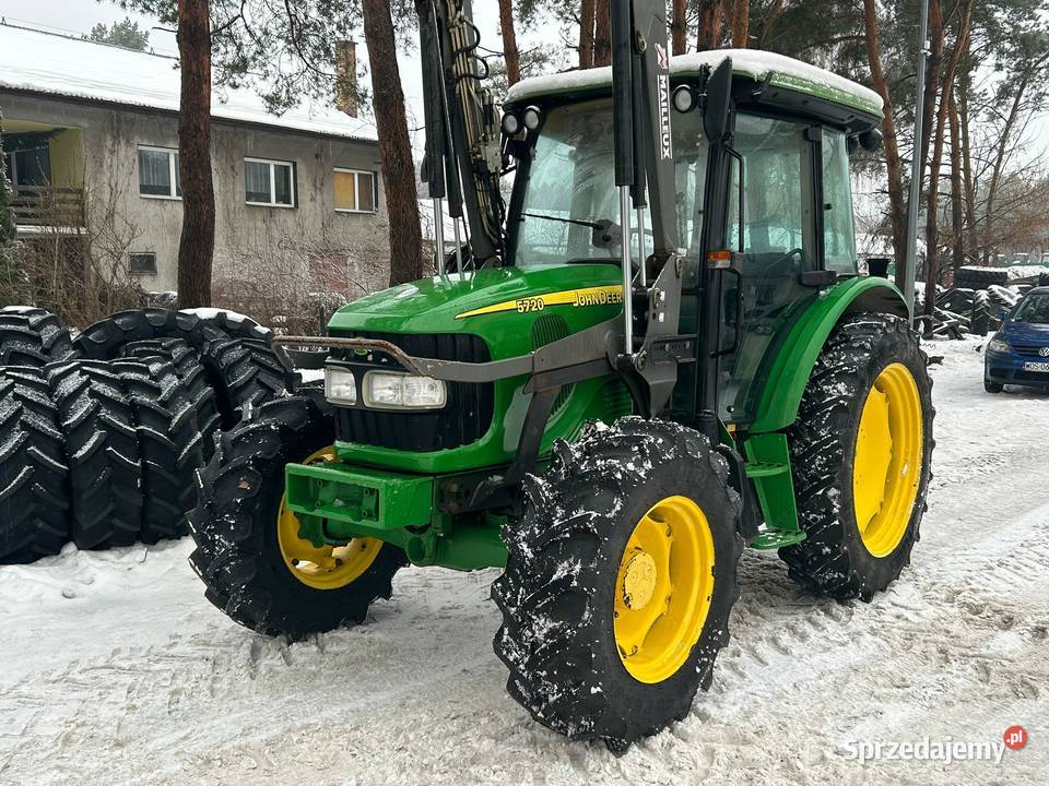 John Deere 5720 Tur MX 5090R Claas Axos 340 John Deere mazowieckie