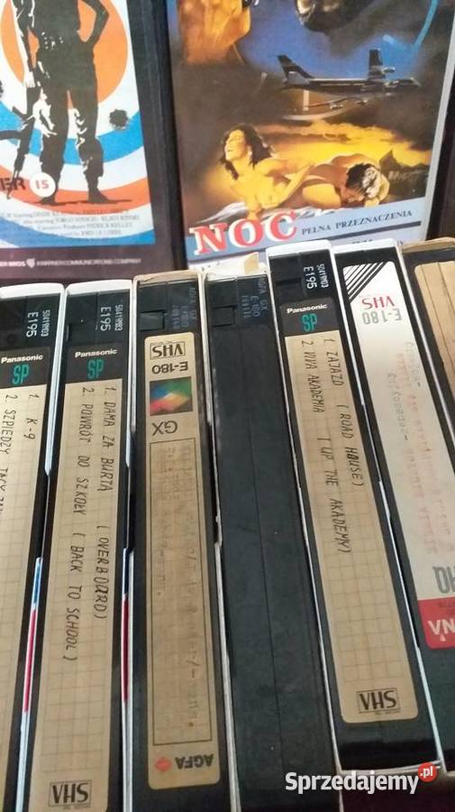 Kasety VHS sprzedam Bełchatów sprzedam