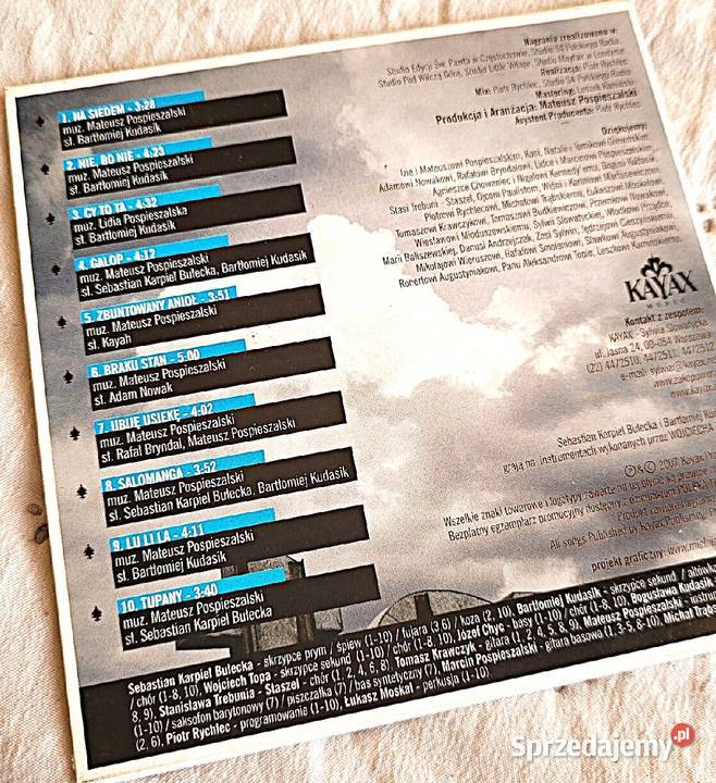Zakopower Na siedem płyta CD z roku 2007 stan