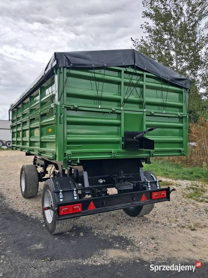 Przyczepa wywrotka na 3 strony Autosan D55 Hw nieuszkodzony Piotrków Drugi