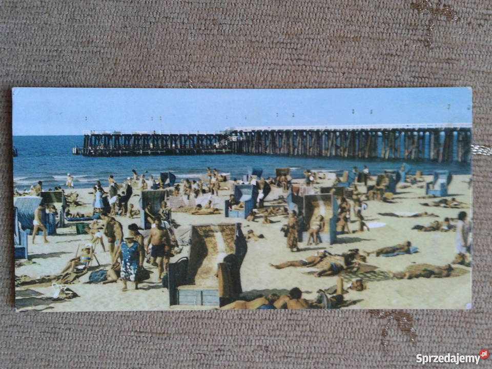 PLAŻA I MOLO W MIĘDZYZDROJACH Piszczac