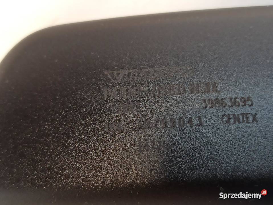 LUSTERKO WEWNĘTRZNE VOLVO V60 30799043