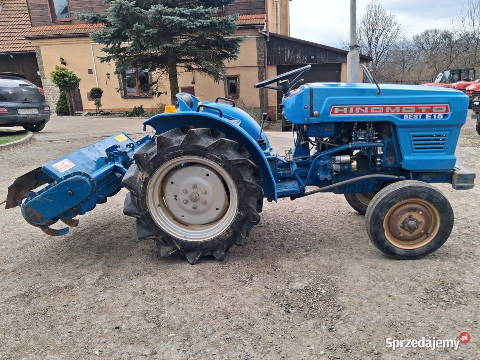 Hinomoto E15 2wd glebogryzarka Konary