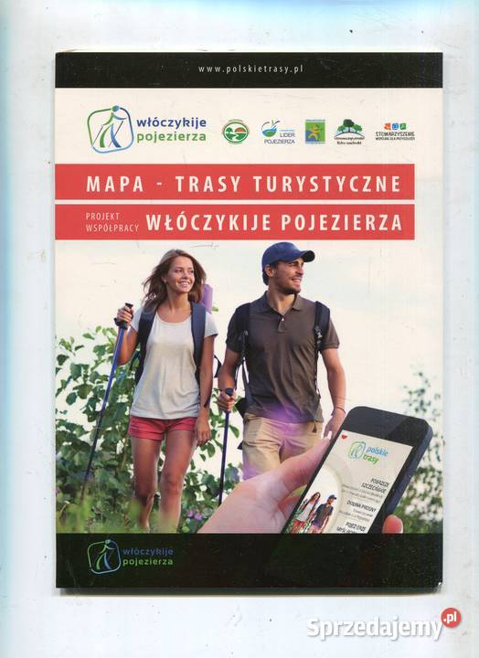 Mapa trasy turystyczne miękka Szczecin