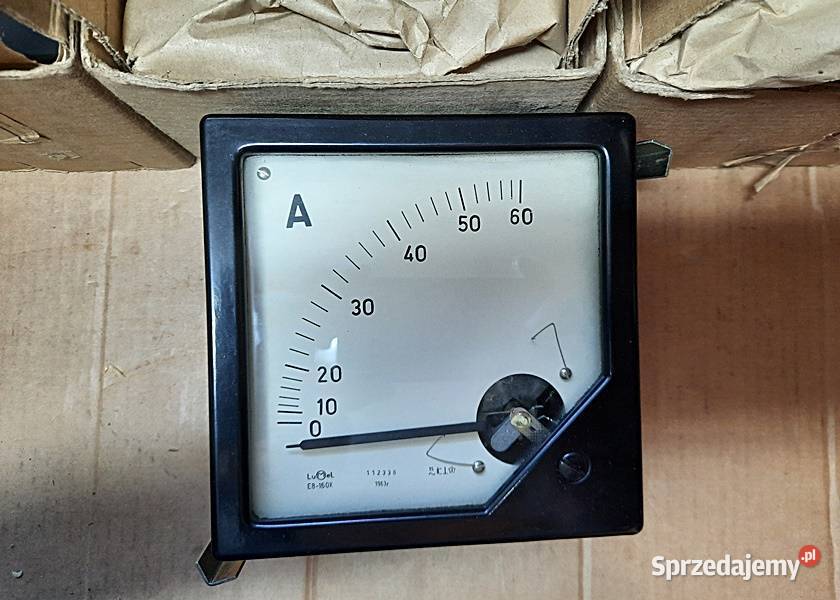 Amperomierz tablicowy 060 A Lumel 1963 r
