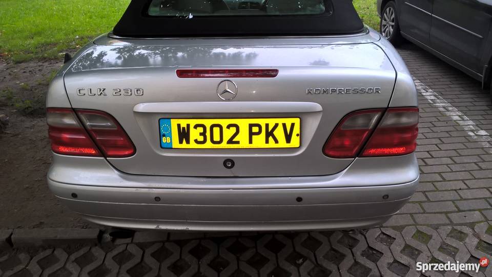 mercedes clk cabrio anglik automatyczna Warszawa