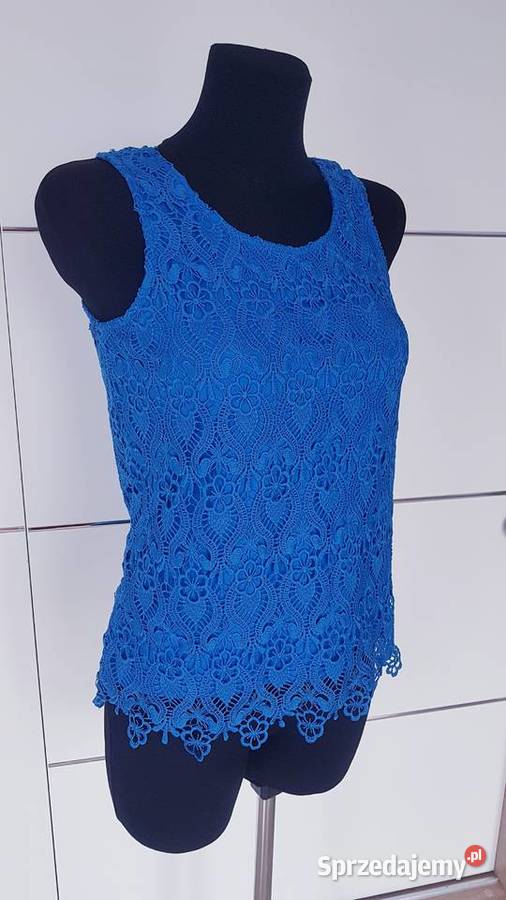 Bluzka Koronkowa Na Ramiączkach Chybie