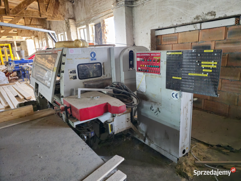 Strugarka czterostronna LEADERMAC GLUEMAC warmińsko-mazurskie Korpele