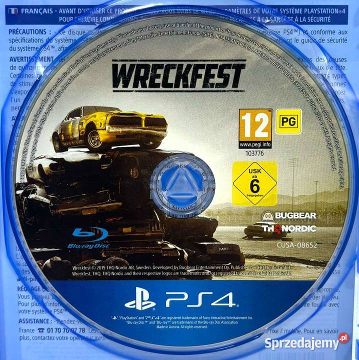 Gra 4 WreckFest Gry na konsole warmińsko-mazurskie Elbląg