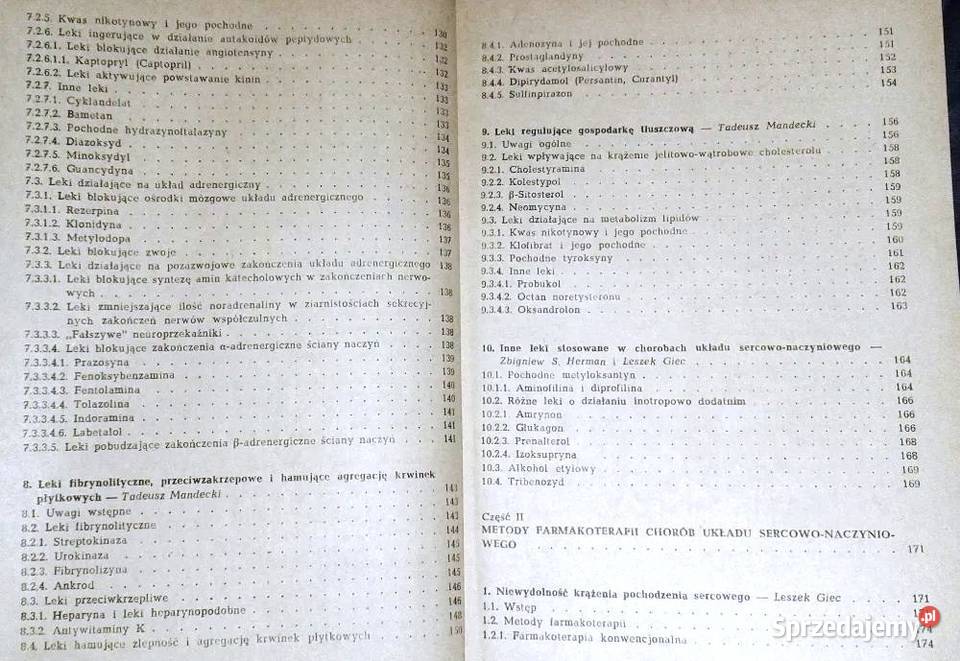 Farmakoterapia chorób układu sercowo