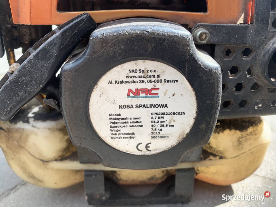 Kosa spalinowa NAC Warszawa
