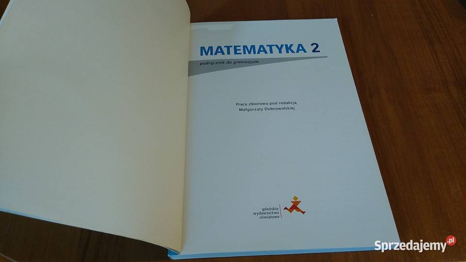 Matematyka z plusem 2 podręcznik do gimnazjum Rok wydania 2016 Książki i Podręczniki Gdańsk