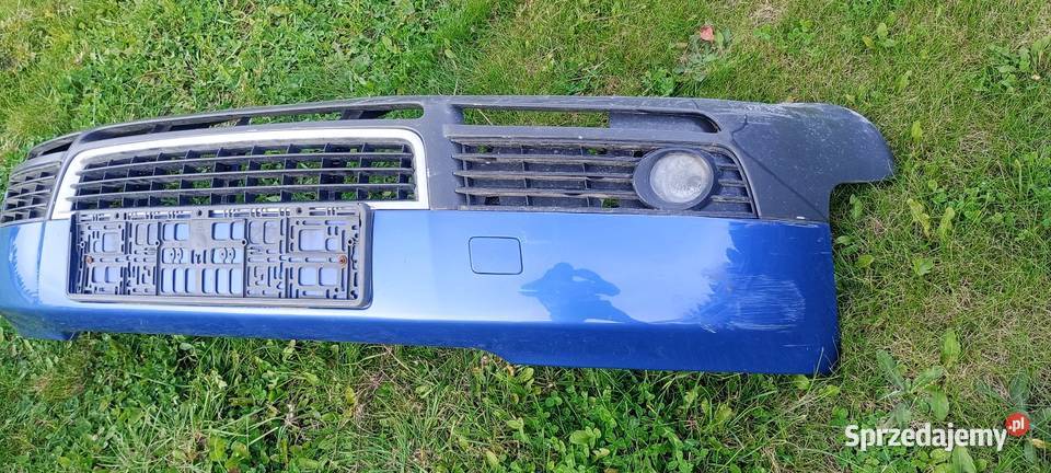 Przedni niebieski zderzak audi a4 b6 Małyszka sprzedam