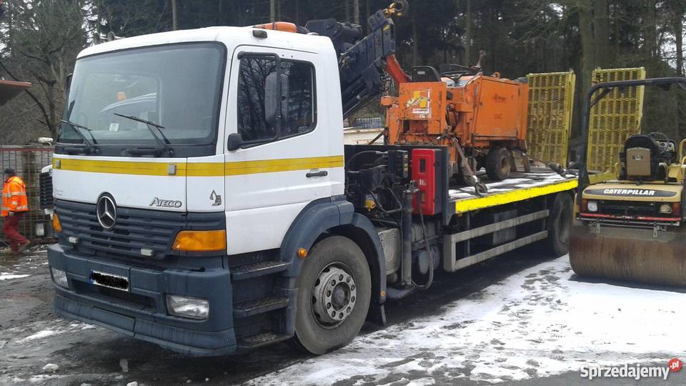 Mercedes Benz Atego Laweta HDS Specjalny Najazdy 600000km lubuskie