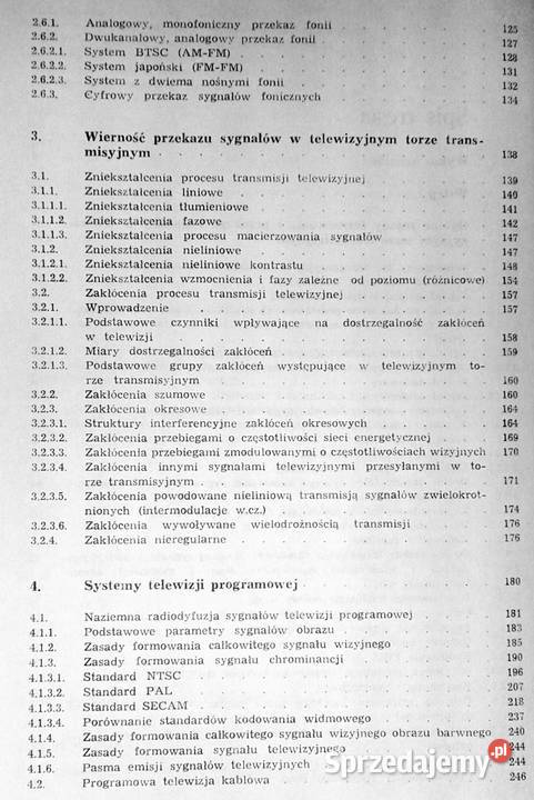 Telewizja Systemy transmisji Marek Rusin Rok wydania 1990 Chełm