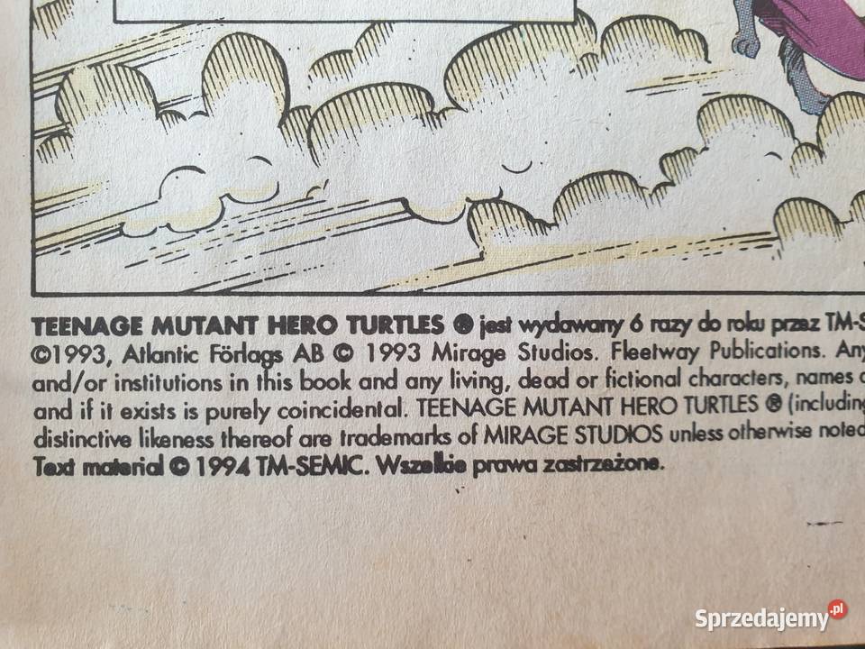 Teenage Mutant HeroTurtles 2 komiksy wydawnictwo Komiksy pomorskie