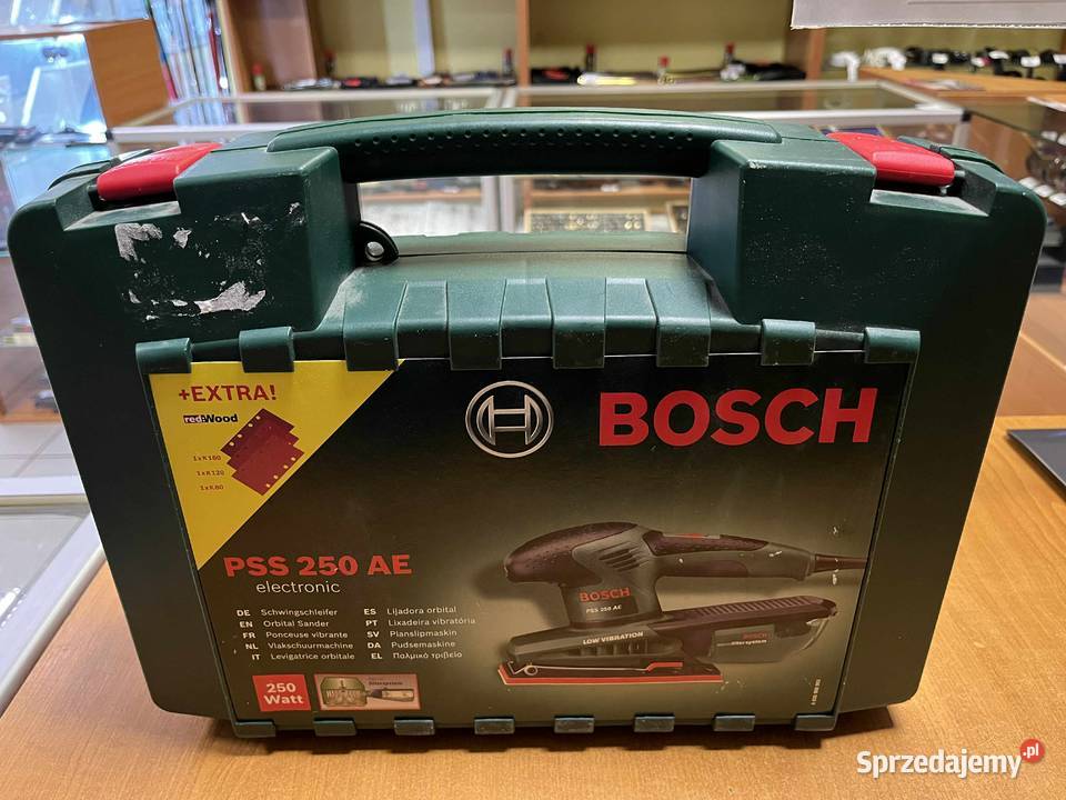 Szlifierka oscylacyjna sieciowe Bosch 250 W 230 Szlifierki oscylacyjne warmińsko-mazurskie Elbląg sprzedam