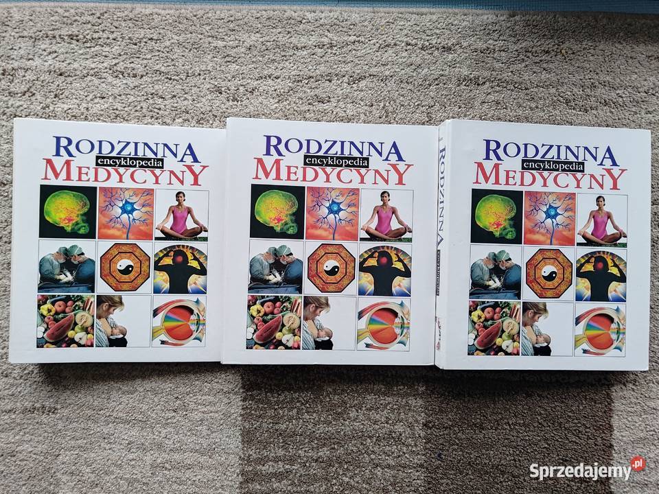 Rodzinna encyklopedia medycyny Movex komplet 3 twarda
