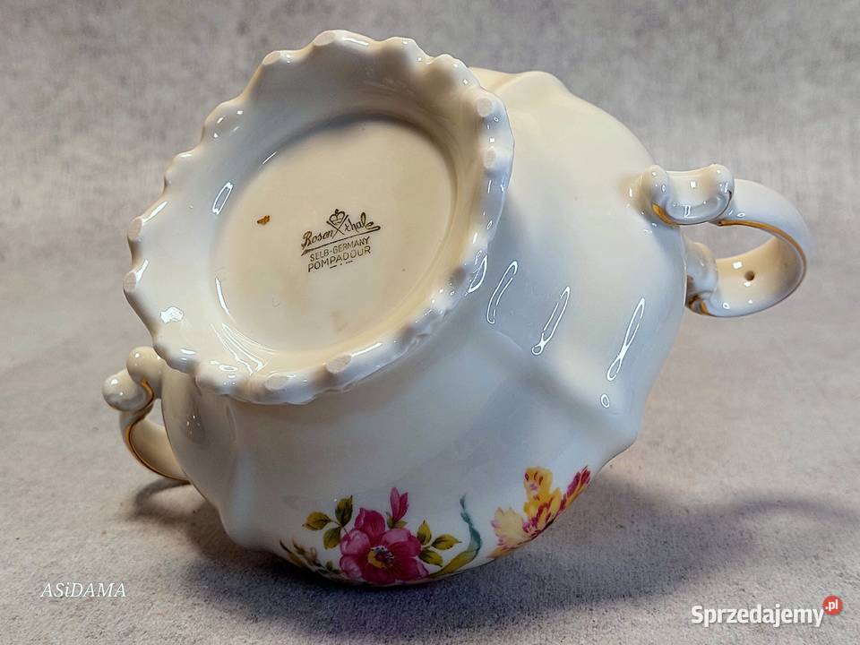 Rosenthal Pompadour Cukiernica Cukierniczka Selb Porcelana i szkło Dobrzany