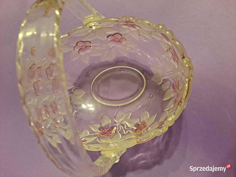 Koszyk szklany Misa małopolskie Kraków