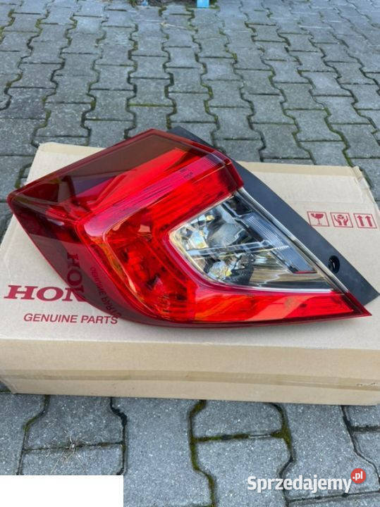 Honda Civic X sedan lampa tył lewa 2019 lubelskie