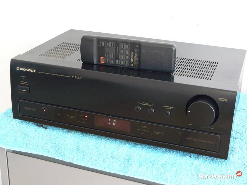 Wzmacniacz Pioneer VSP200 mocny 250 wat WYSYŁKA Jasło