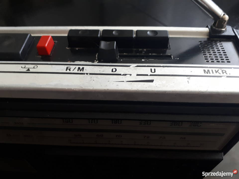 Unitra Wilga radio magnetofon PRL Vintage Radioodtwarzacze Sosnowiec sprzedam