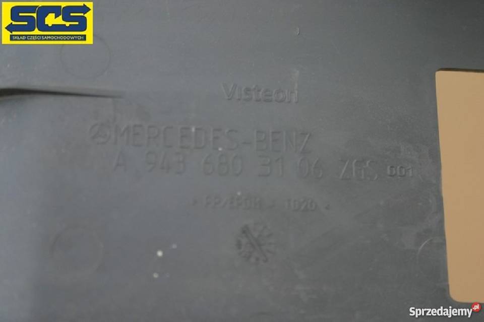 MERCEDES ACTROS MP3 ZAŚLEPKA WYKOŃCZENIE KONSOLI Bieleń sprzedam