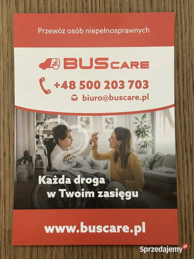przewóz osób niepełnosprawnych transport osób Oświęcim przewóz osób
