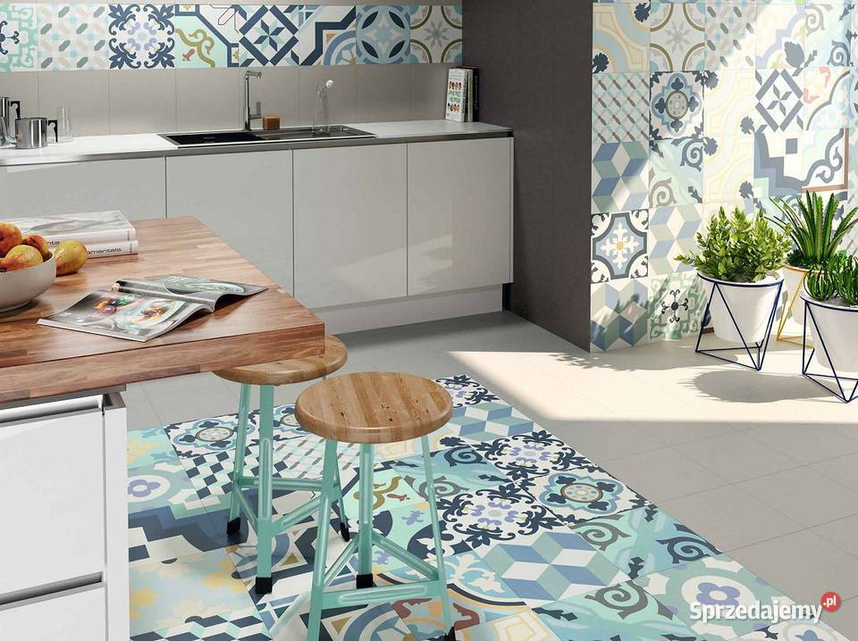 Gres HANOI BLUE 329329 patchwork mazowieckie Warszawa