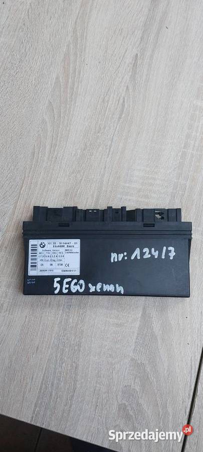 Moduł sterownik komfortu BMW 5 E60 xenon 9114447 Szczecin