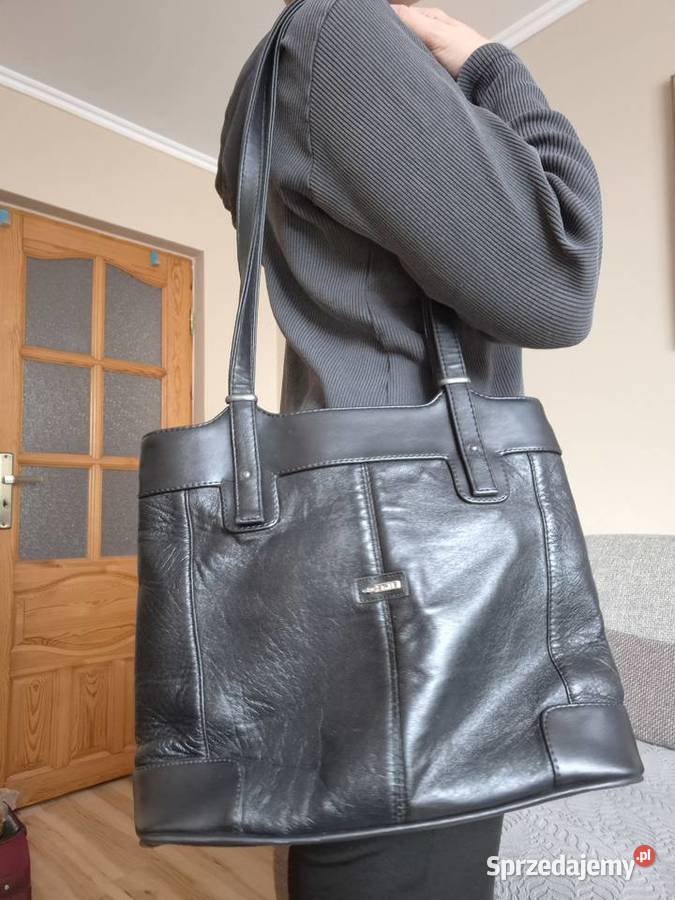 Skórzana torebka damska real leather skóra Nienowice